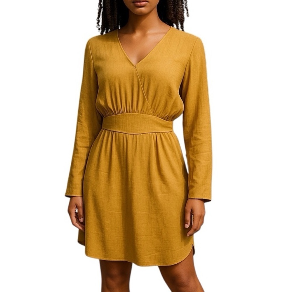 Anthropologie See u Soon Long Sleeve Dress